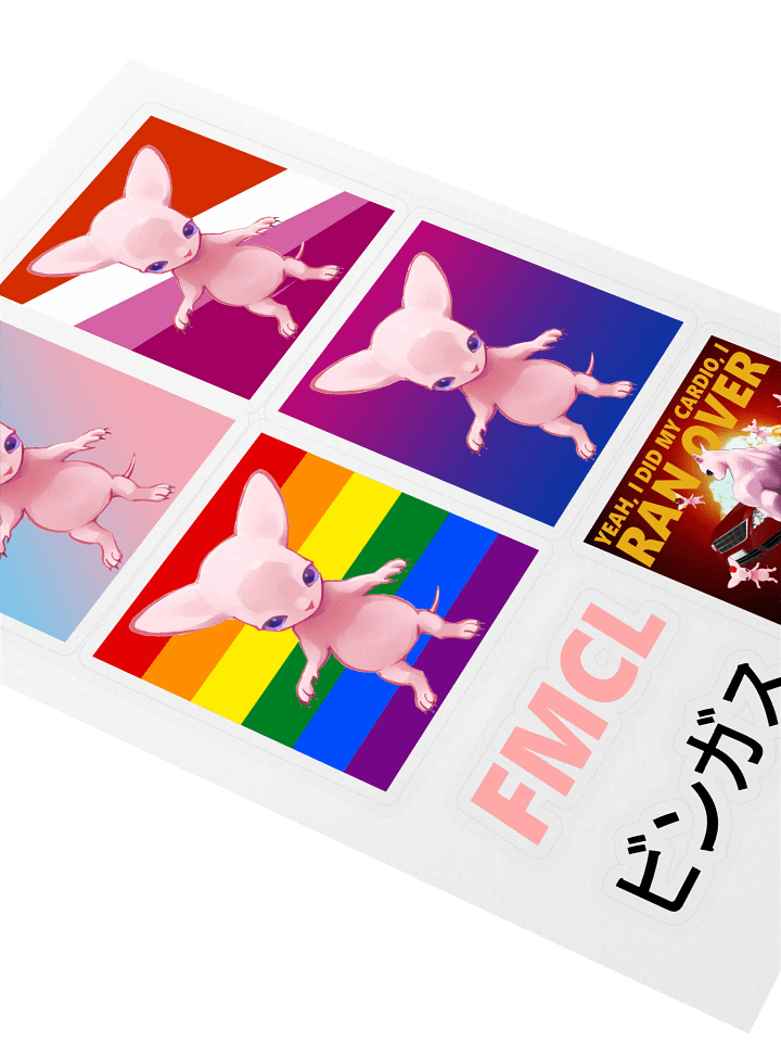 Sticker Set #2 (PRIDE+) product image (2)