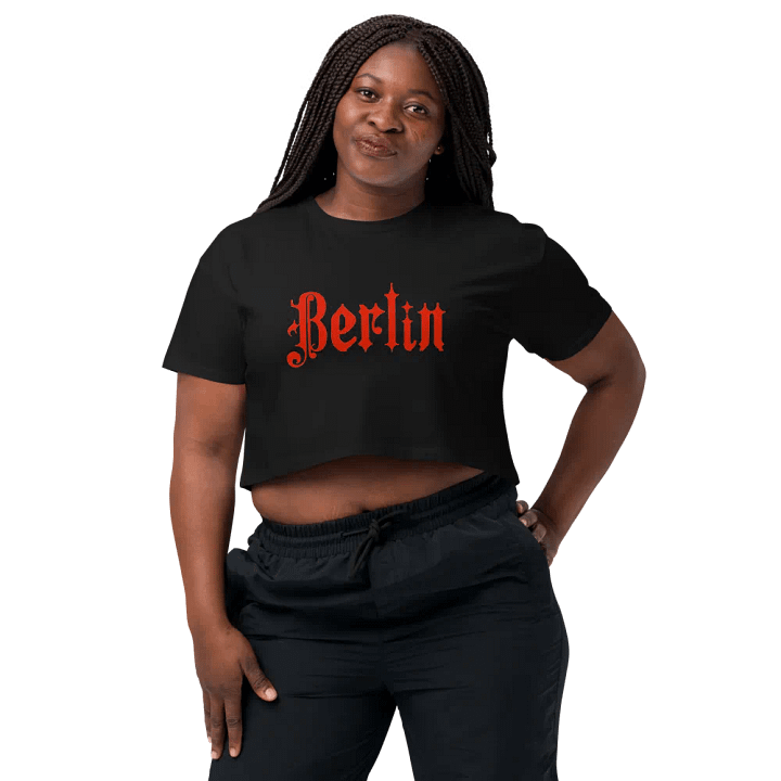 Berlin in Red Crop Top product image (2)