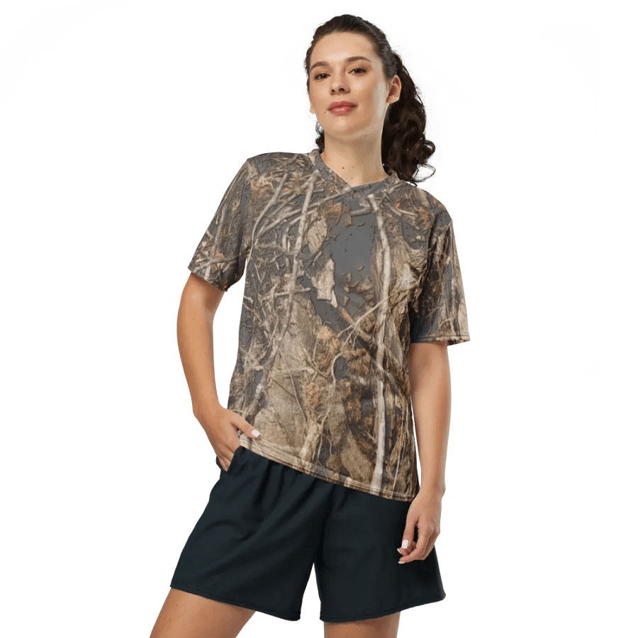 Recycled Unisex Sports Jersey - Dead Split - It Happennnns Camo product image (7)