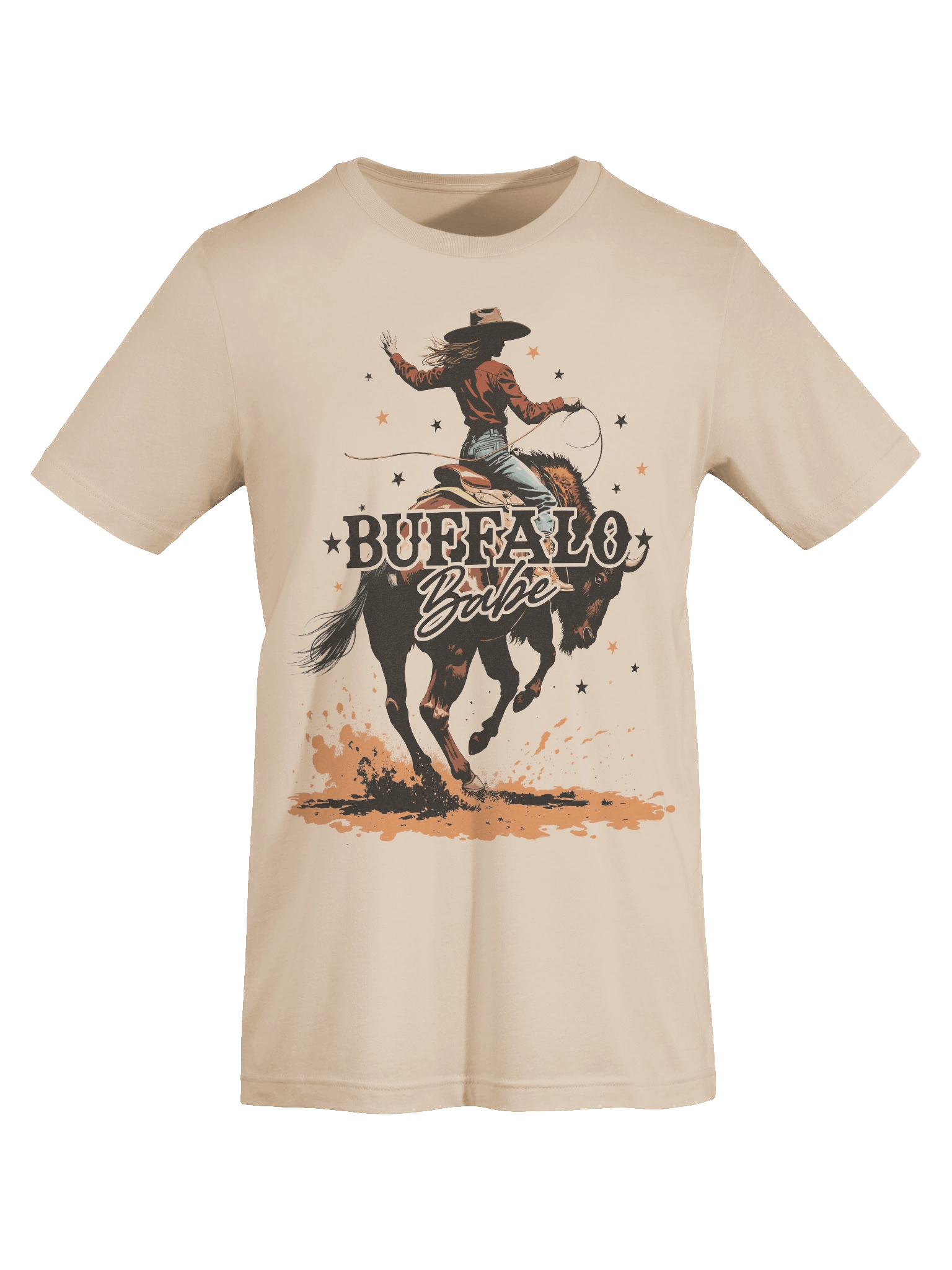 The "Buffalo Babe" Cowgirl Bella T-Shirt product image (4)