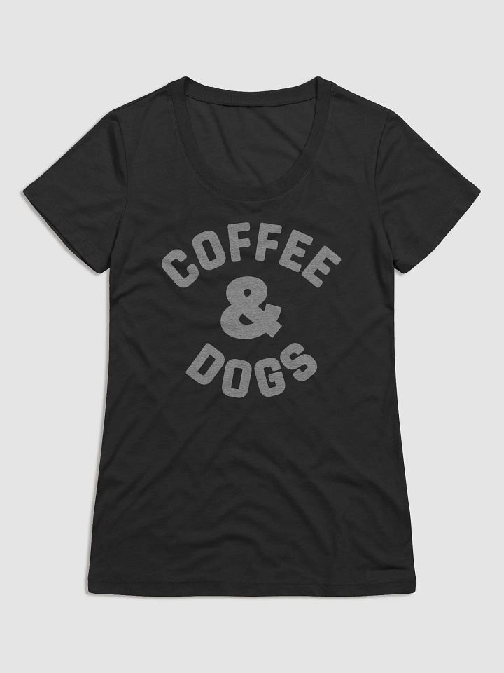 Coffee & Dogs - Slim-Fit Triblend Tee product image (2)