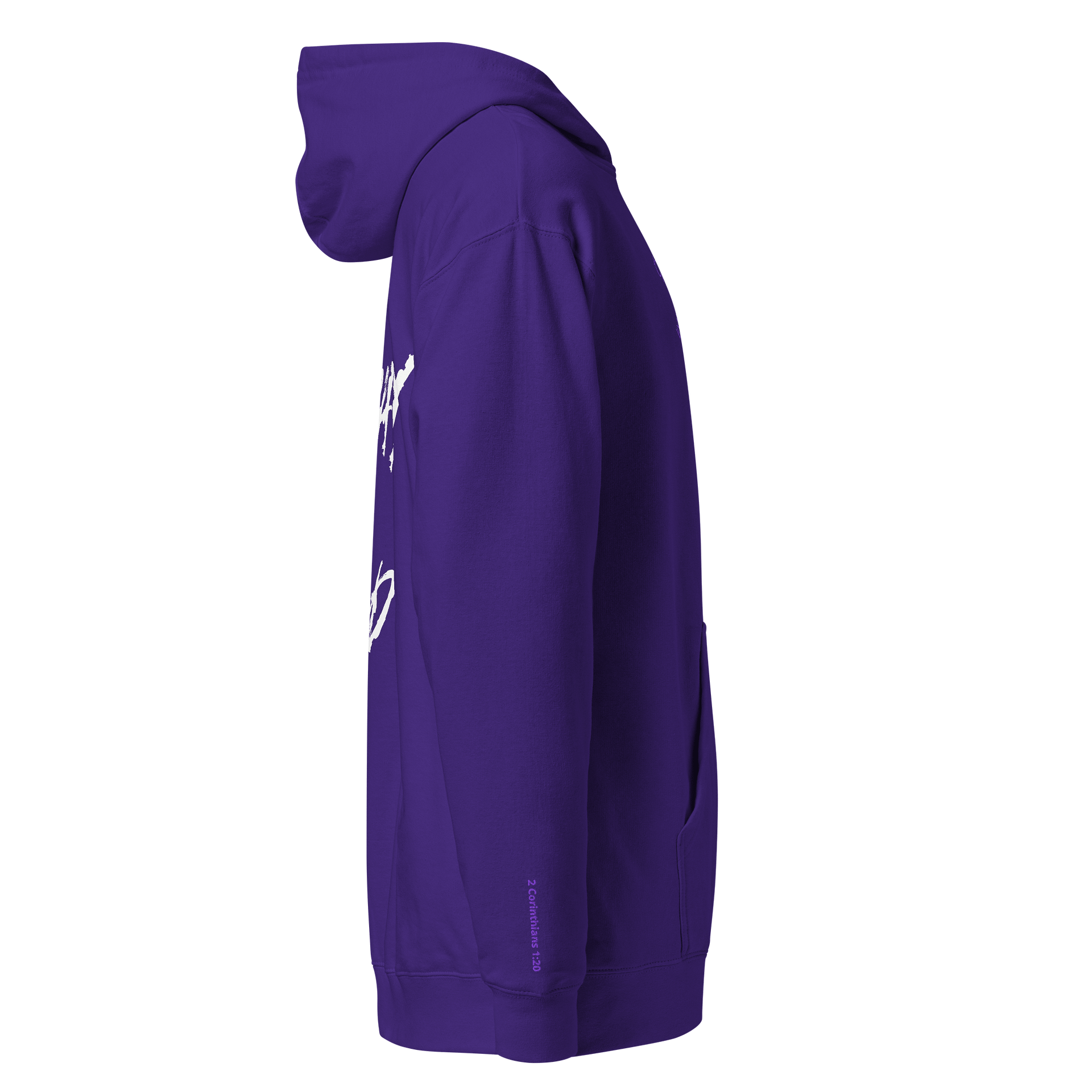 The Lives On HIGH | YTG STEALTH | UNISEX Hoodie | Purple product image (6)
