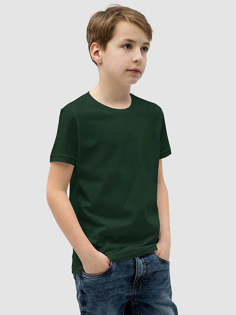 Photo showing Bella+Canvas Youth Short Sleeve T-Shirt