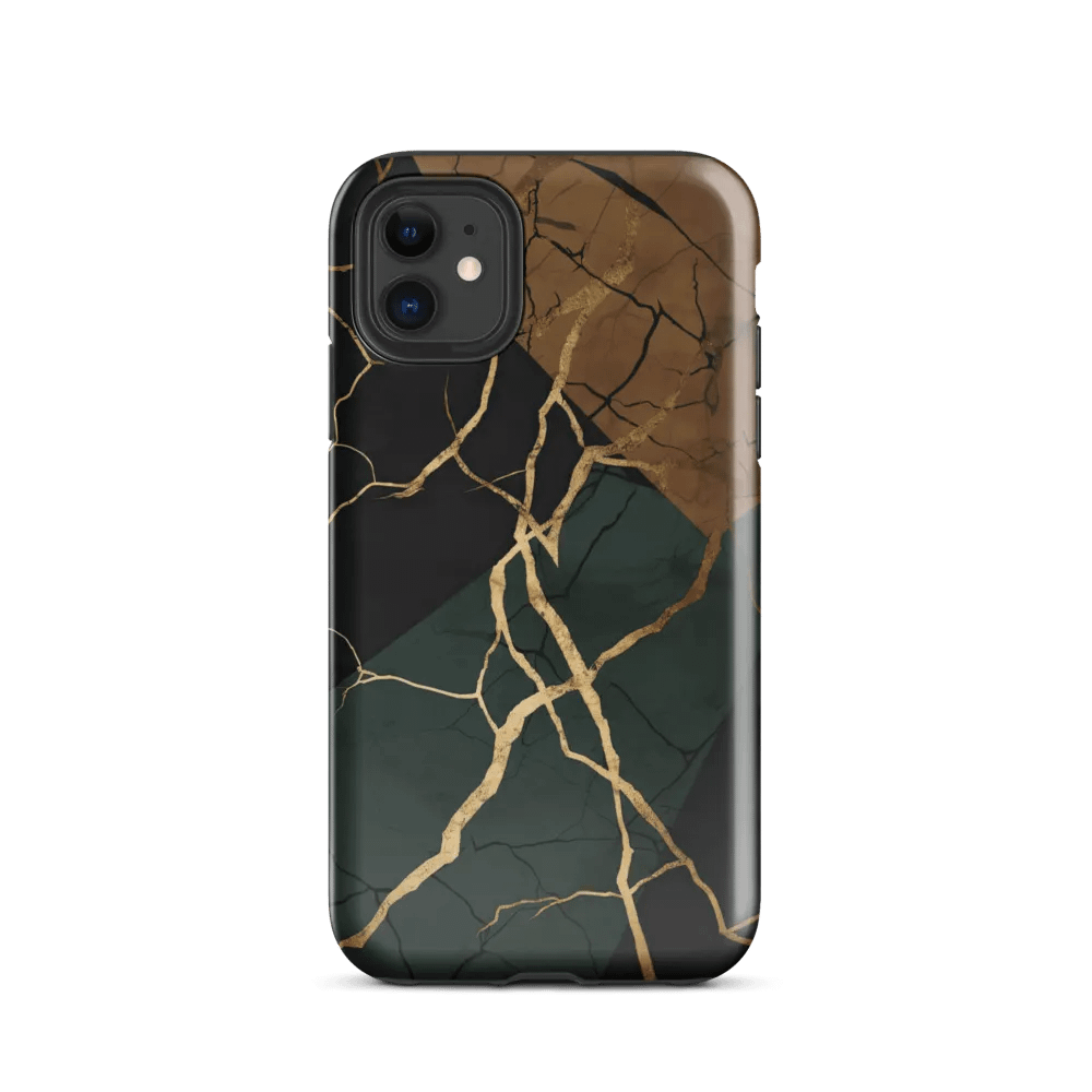 Rock & Gold Kintsugi Tough iPhone Case product image (47)
