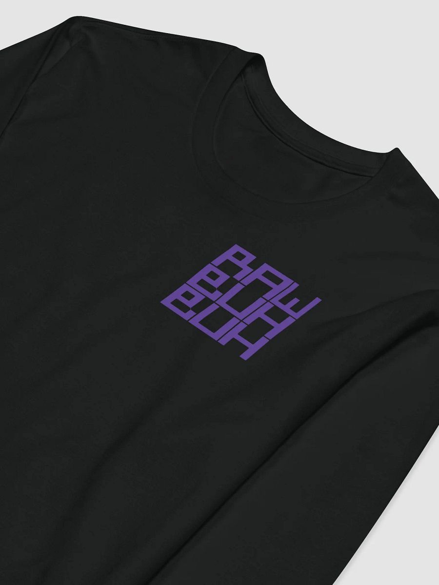 Pixel Logo Long Sleeve: Purple product image (8)