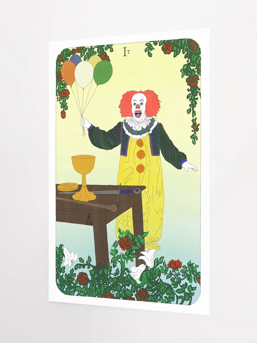 Original Pennywise Magician Tarot Card Print product image (3)