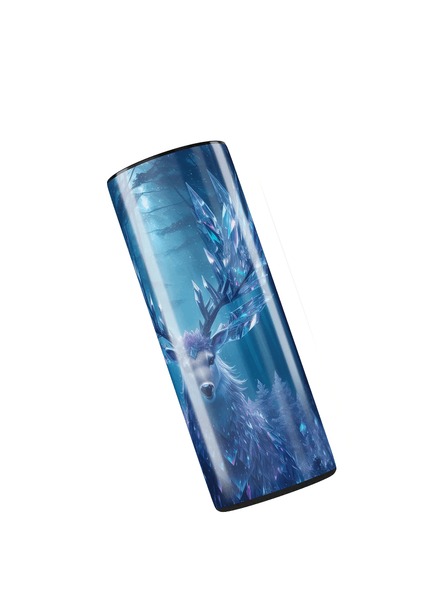 Fantasy Crystal Stag 20 oz Skinny Stainless Steel Tumbler product image (4)