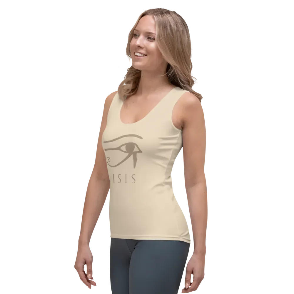 Isis Beige Tank Top product image (3)