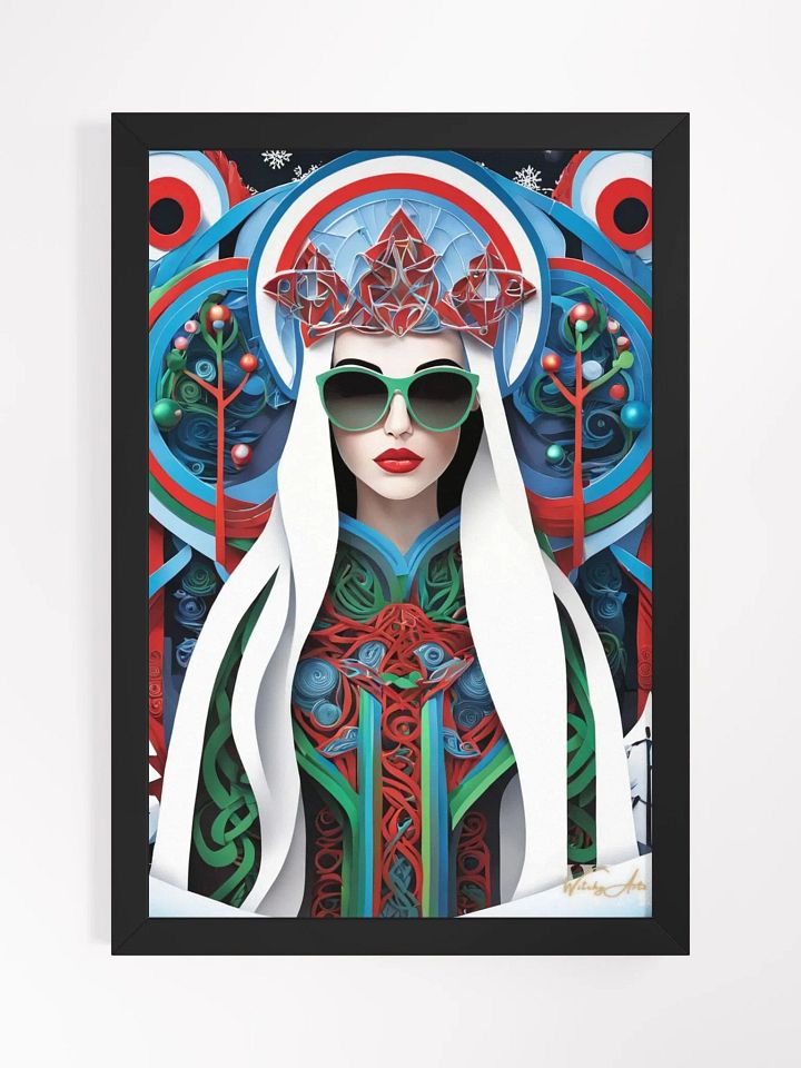 Winter Wiccan 03 - Framed Matte Poster product image (1)