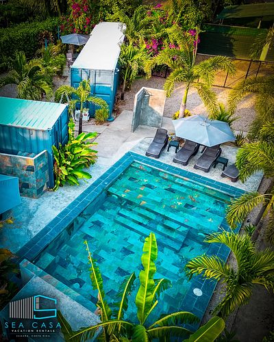 Looking for the ultimate relax spot? Come stay with us @seacasasamara and enjoy our beautiful pool in our lush oasis we creat...
