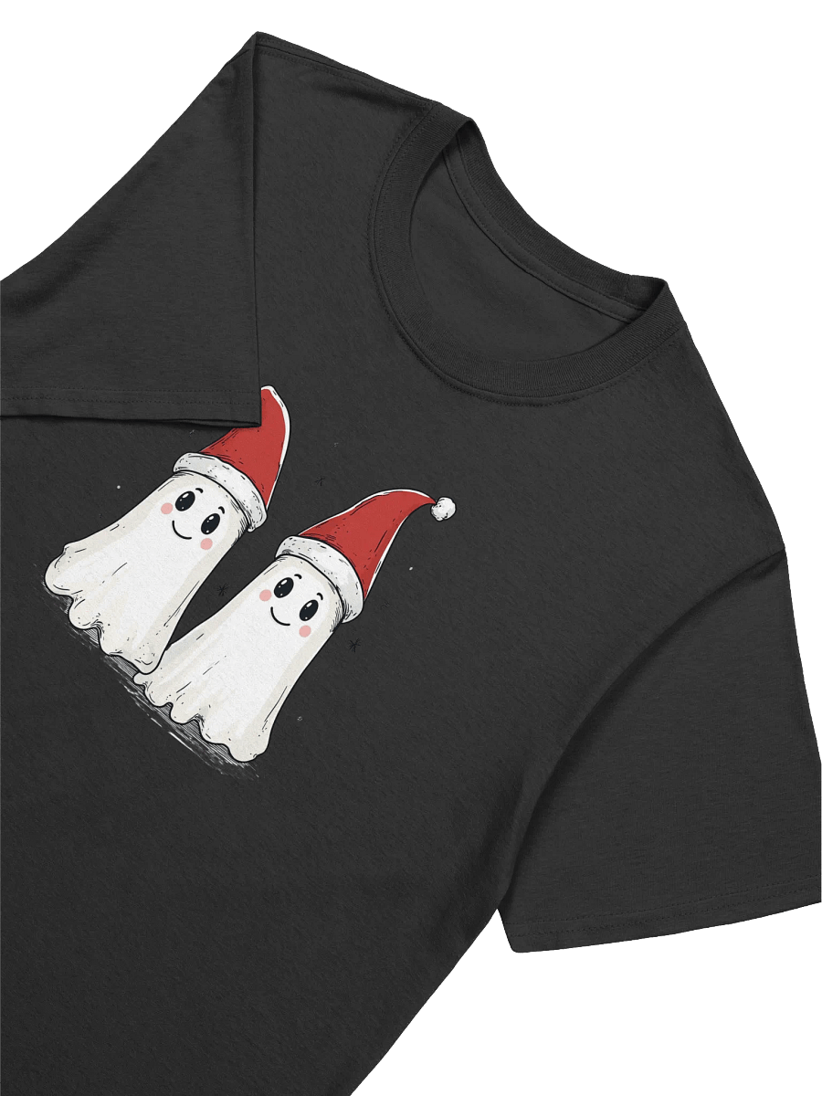 Funny Ghost Christmas Santas Unisex T-Shirts product image (15)