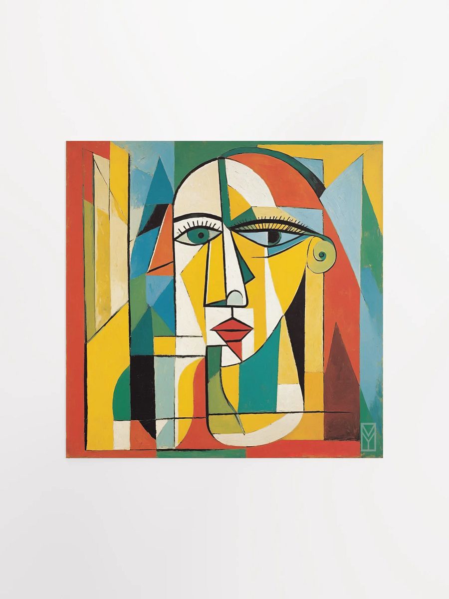 Poster Glamorous Cubist Vision product image (1)