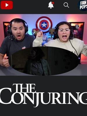 Part 2 of our #TheConjuring #MovieReaction Video! Check out the full video on YouTube, link in bio. #TheConjuringUniverse #Annabelle #TheNun #PatrickWilson #VeraFarmiga #Horror #HorrorReaction #horrormovierecommendation #FYP #ForYou #ForYouPage #Viral
