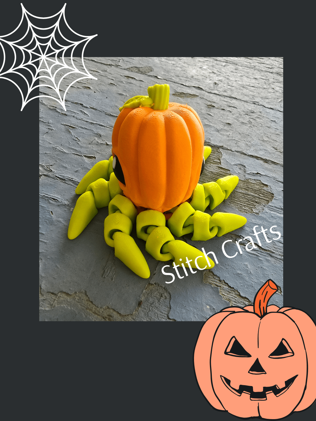 Octopus Jack-O-Lantern 🐑 product image (4)