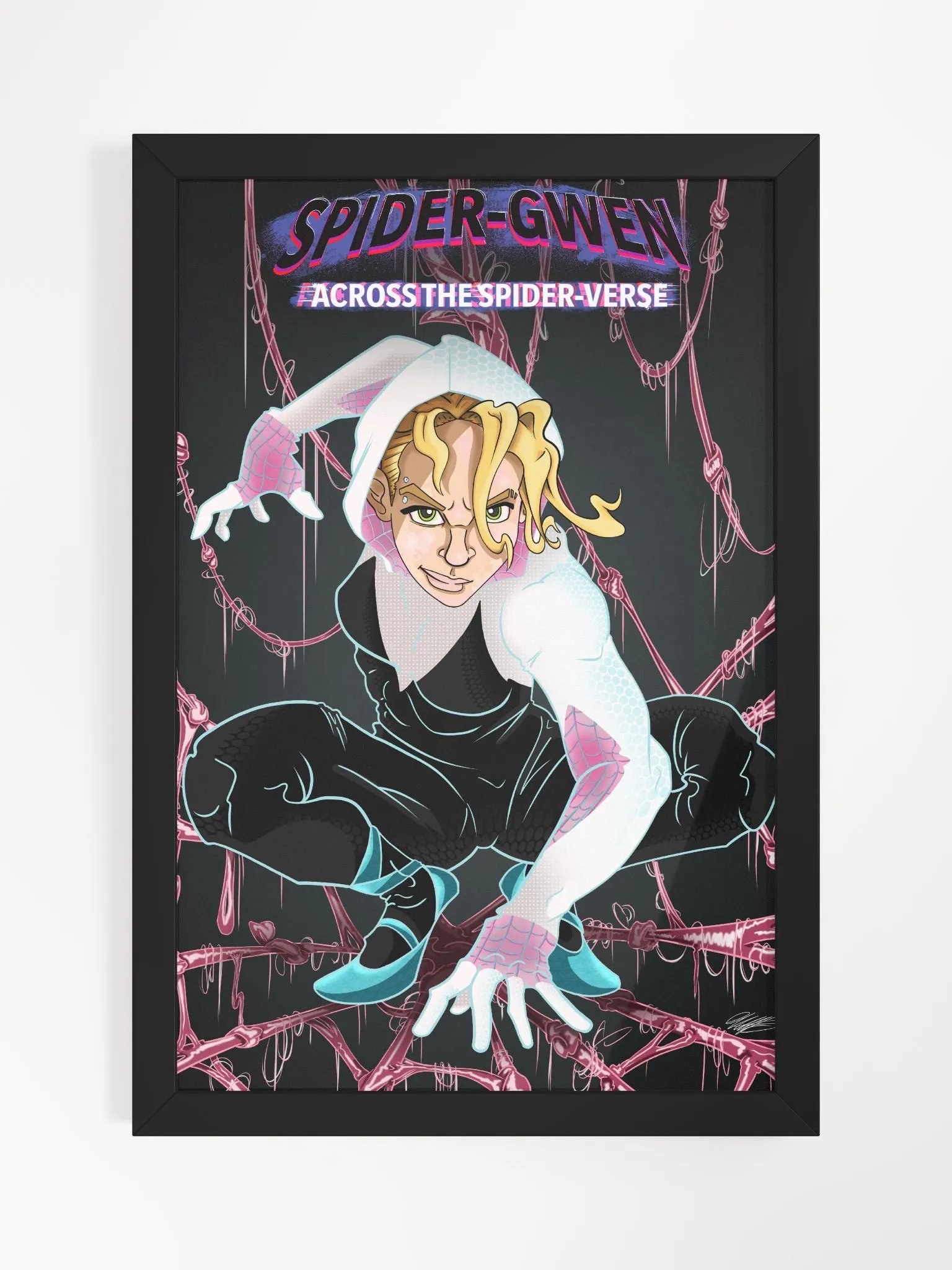 Spider-Gwen Print (Framed) product image (1)