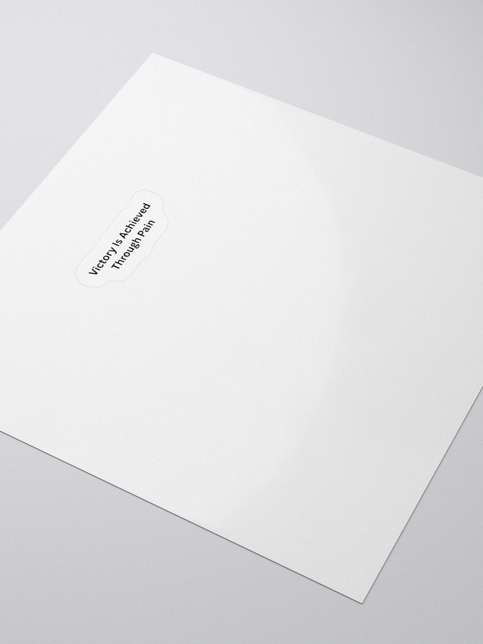 Victory Through Pain Sticker product image (3)