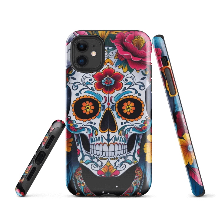 Fiesta Skull iPhone® Tough Case product image (1)
