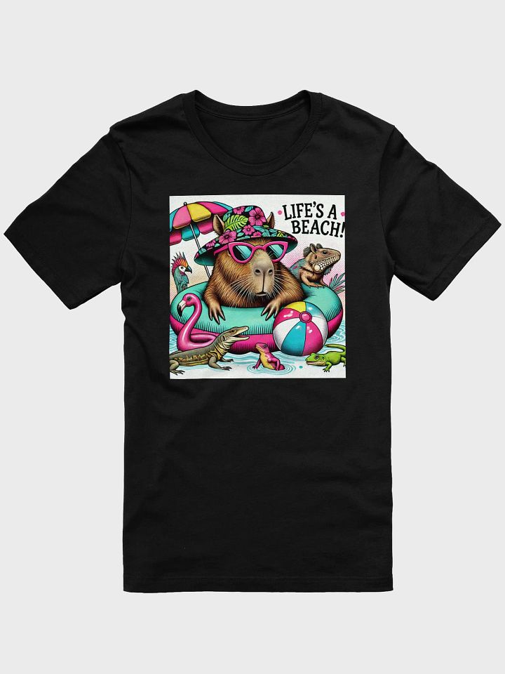 Beach Capybara T-Shirt product image (1)