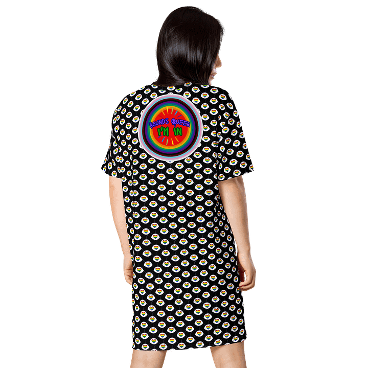 LGBTQIAP2S+ 2025, Sounds Queer I'm In, Tee Dress product image (2)