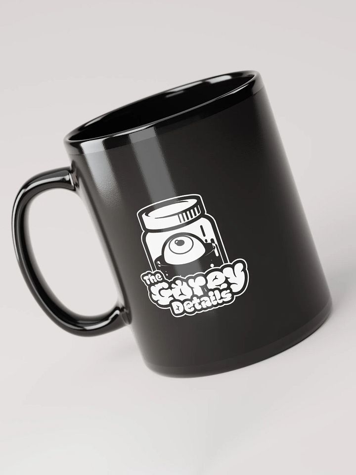Full Logo White - Black Glossy Mug product image (1)