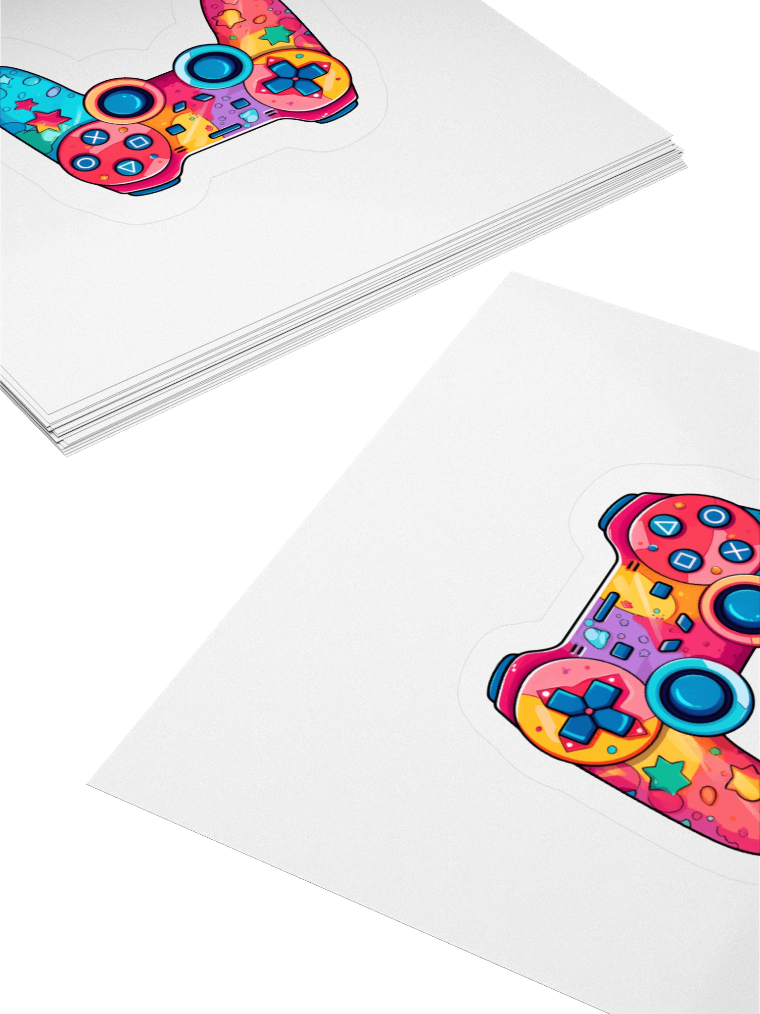 Cosmic Gaming Controller Kiss Cut Stickers product image (10)