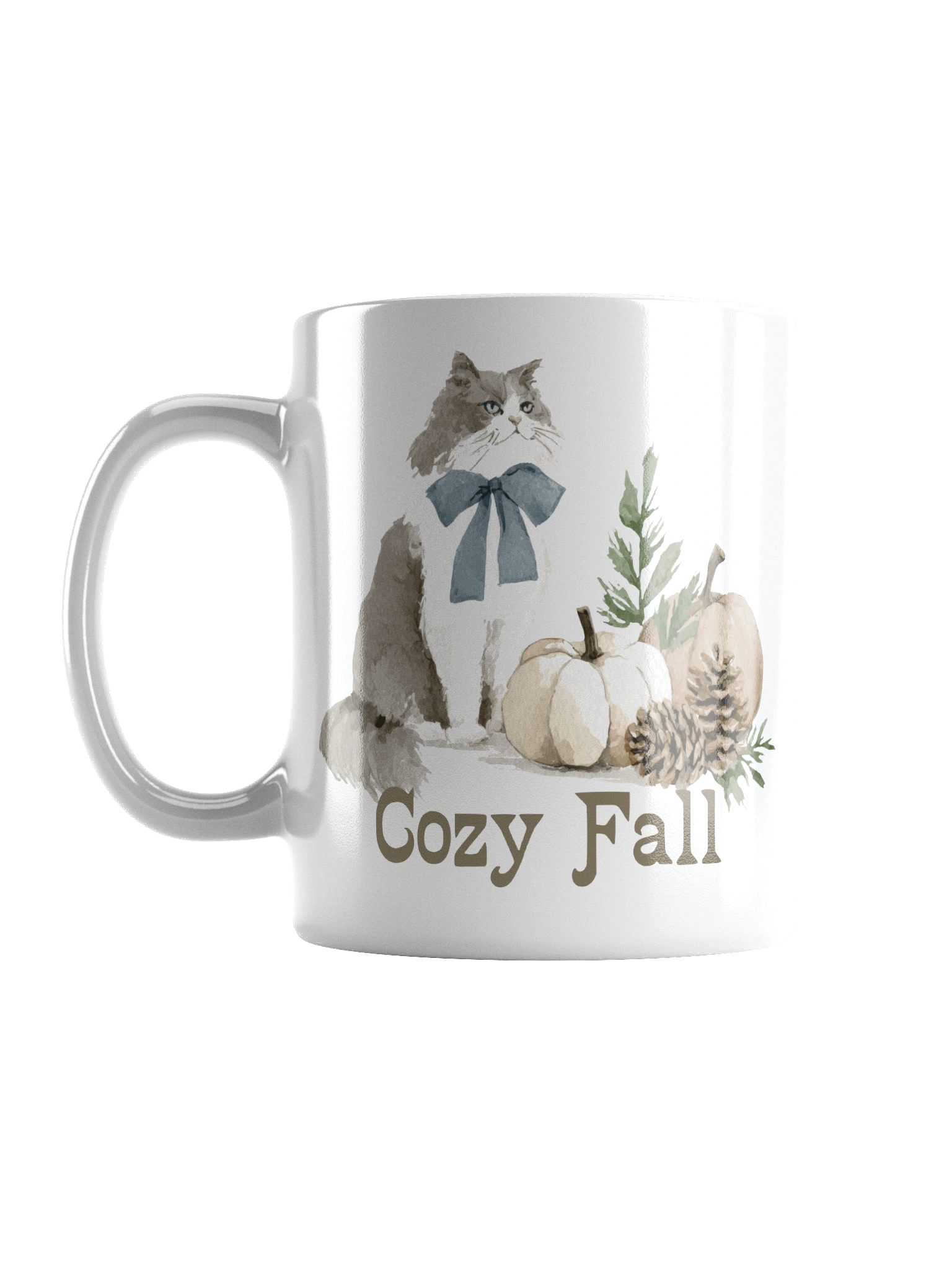 Cozy Fall Cat Mug product image (1)
