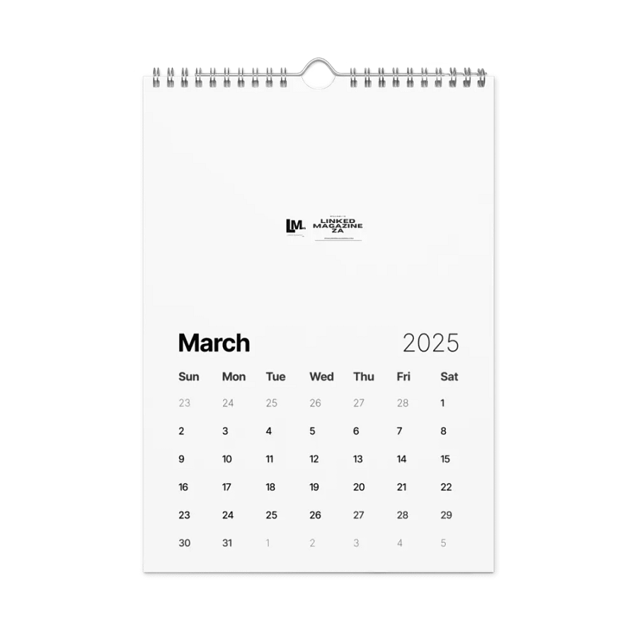 Customizable 2025 Wall Calendar product image (9)
