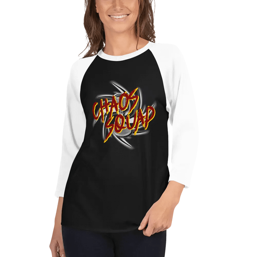 Chaos Squad Baseball Tee product image (3)