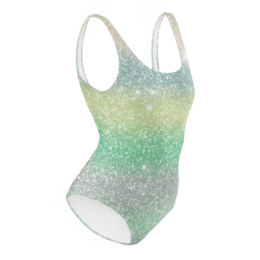 Glitter Unicorn Texture Design One Piece Swimsuit (11) product image (12)