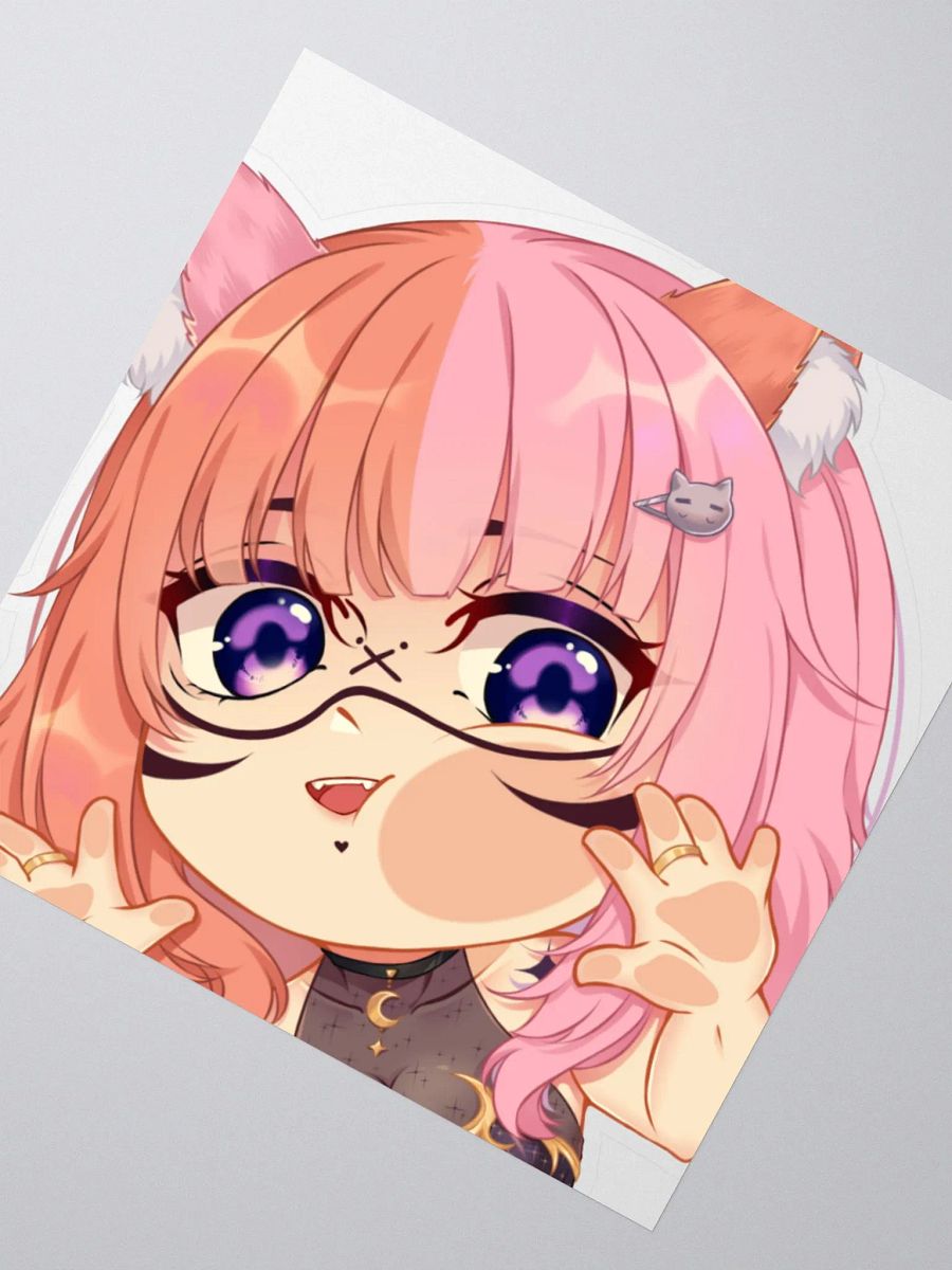 Peek-A-Nico Boo! Sticker product image (3)