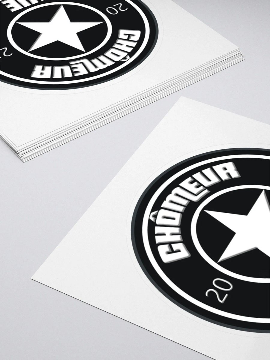 STICKER CHÔMEUR VIE product image (4)