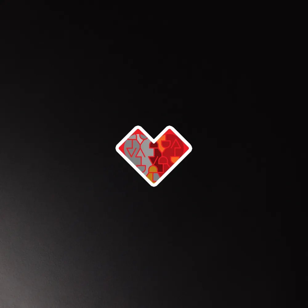 I Love You Dad Icon / MO Heart Magnets product image (3)