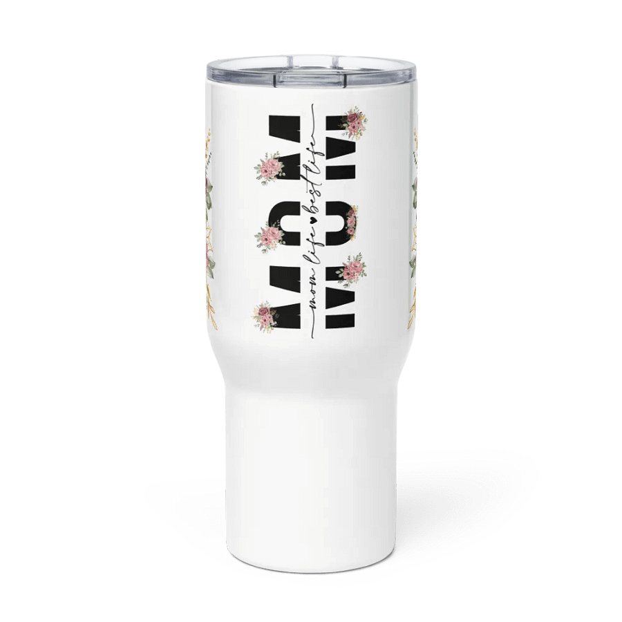 Floral Mom Life Travel Mug product image (1)