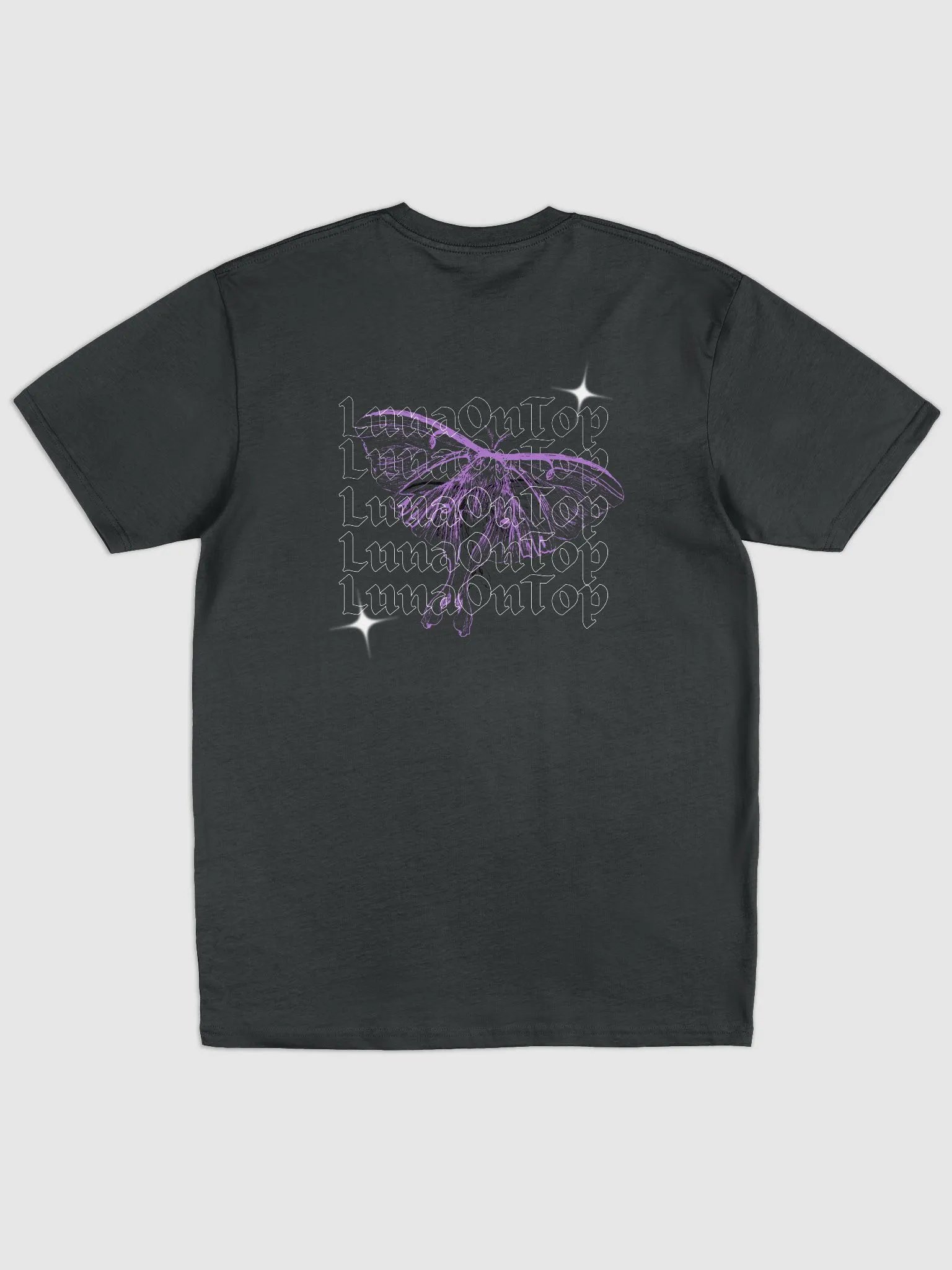 LunaOnTop Moth Tshirt product image (3)