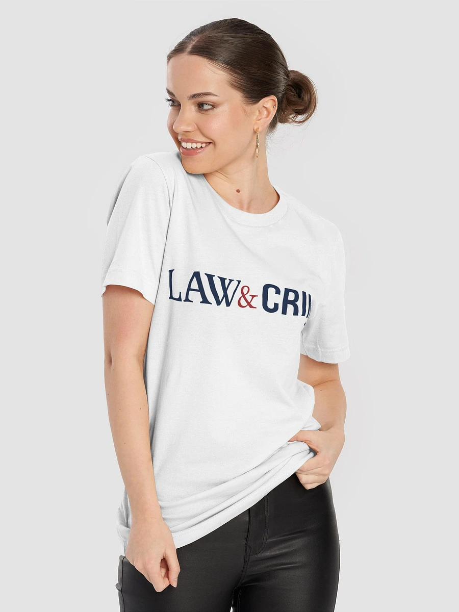 Law & Crime T-Shirt - White product image (4)