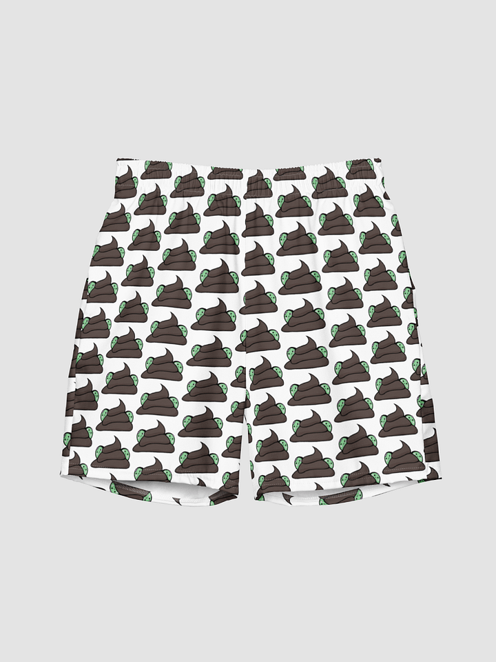 Two Peas In A Poop All-Over Print Swim Trunks product image (2)