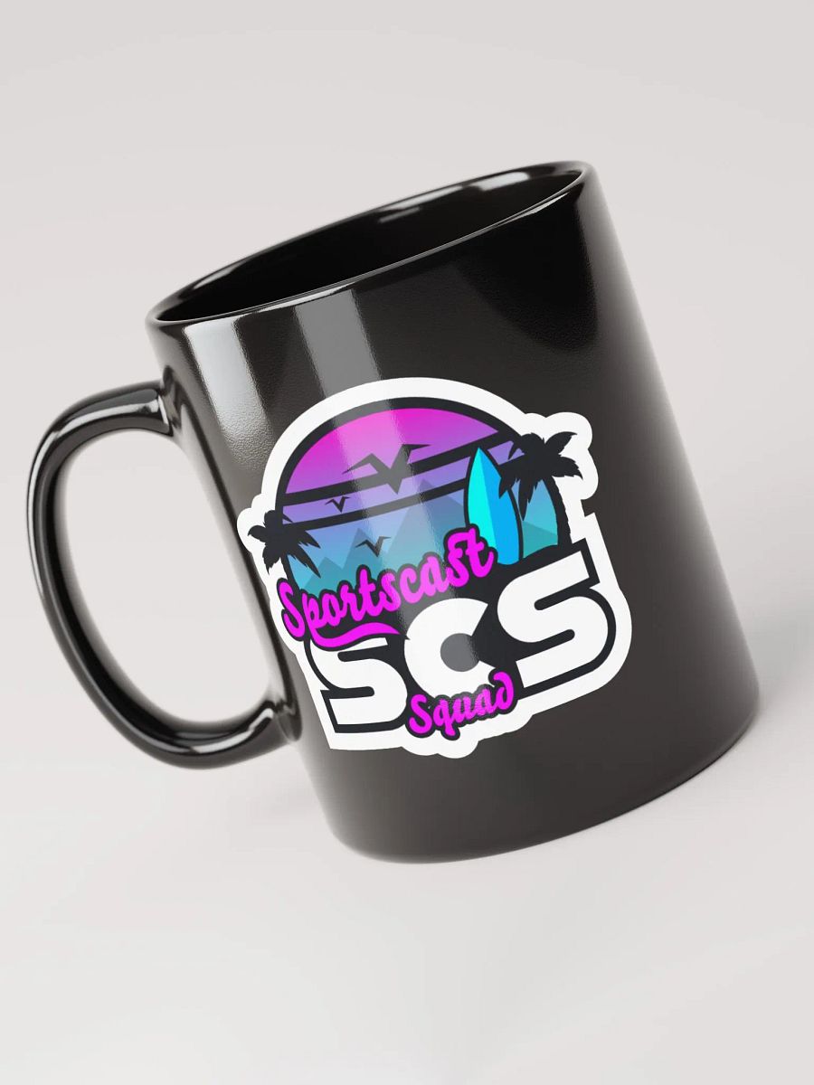 SCS SUMMERTIME GLOSSY BLACK MUG product image (4)