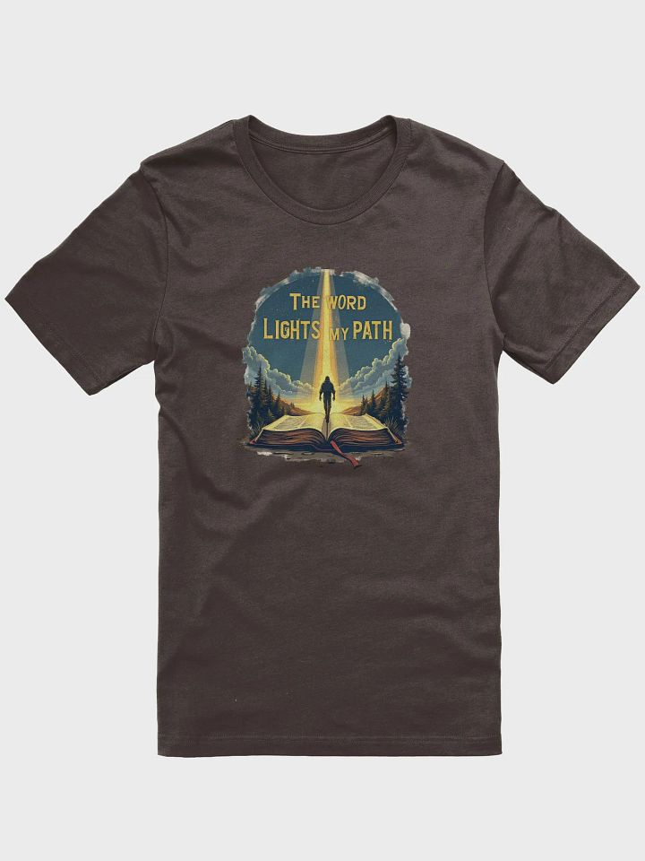 The Word Lights My Path - Guided by Scripture T-Shirt product image (3)