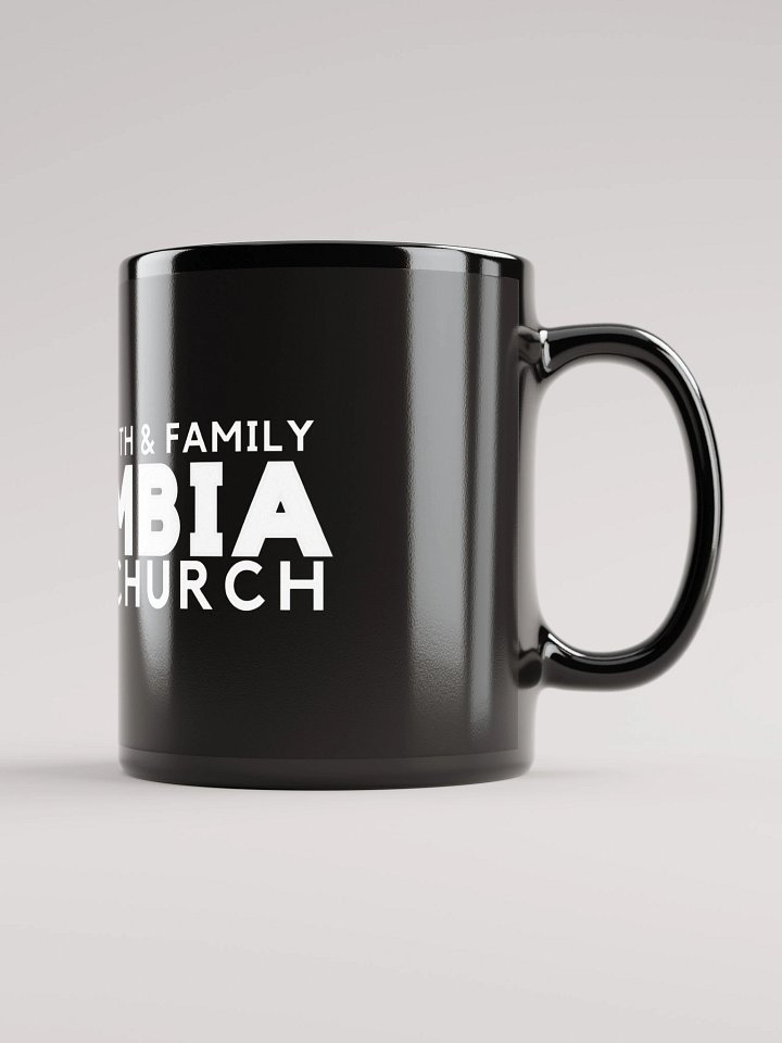 A Place for Faith & Family Black Mug product image (1)
