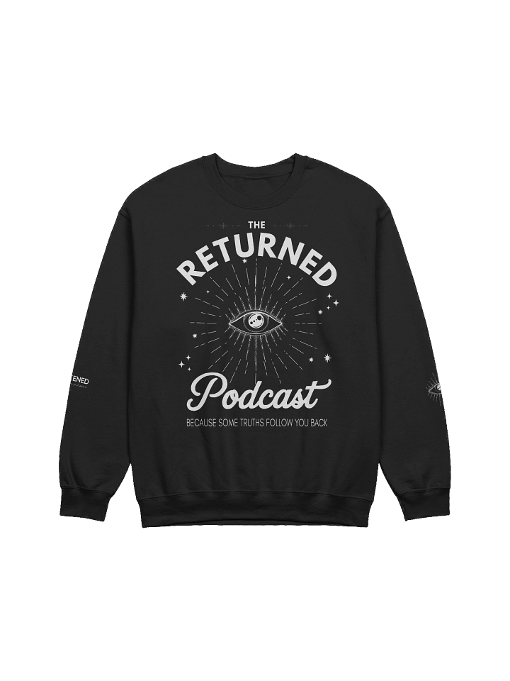 The Returned Podcast Sweatshirt – Retro Mystical Motivational Crewneck product image (2)