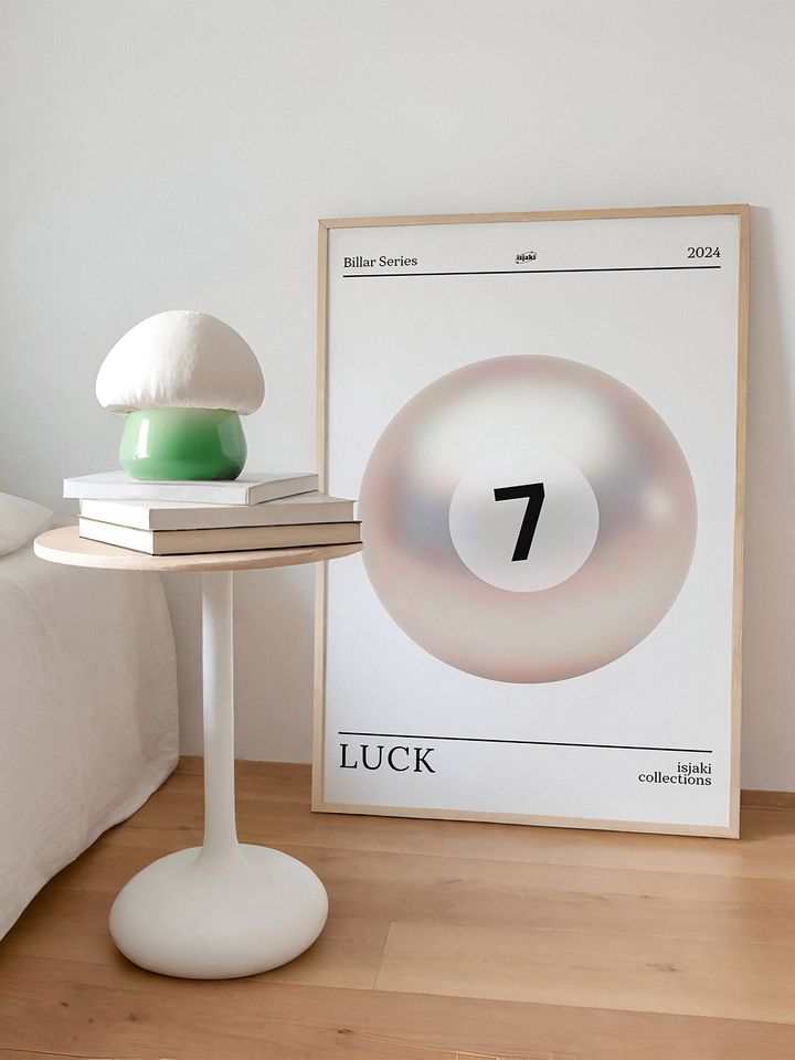 7 Ball (Luck) Print product image (1)