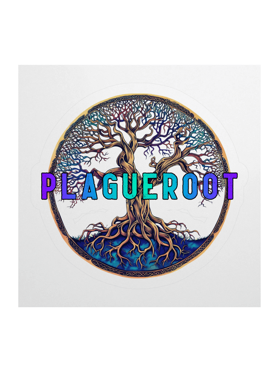 PlagueRoot sticker product image (3)