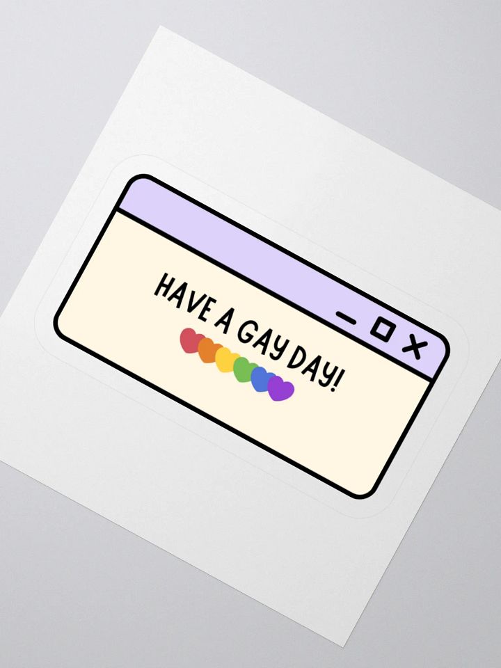 Have A Gay Day Sticker product image (4)
