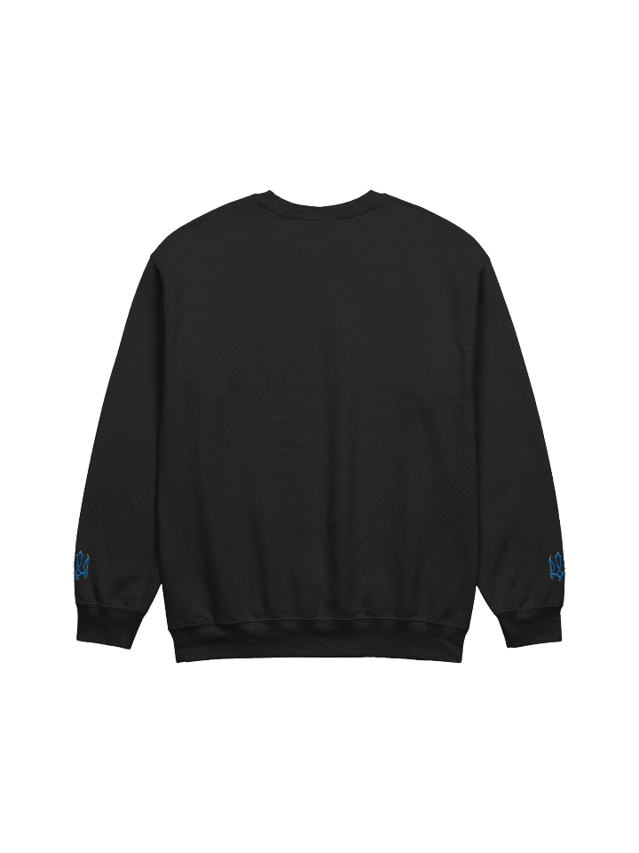 Ukraine Trident Blue Yellow Ukrainian Coat Arms Official Symbol | Gildan Classic Crewneck Sweatshirt | Embroidered product image (18)