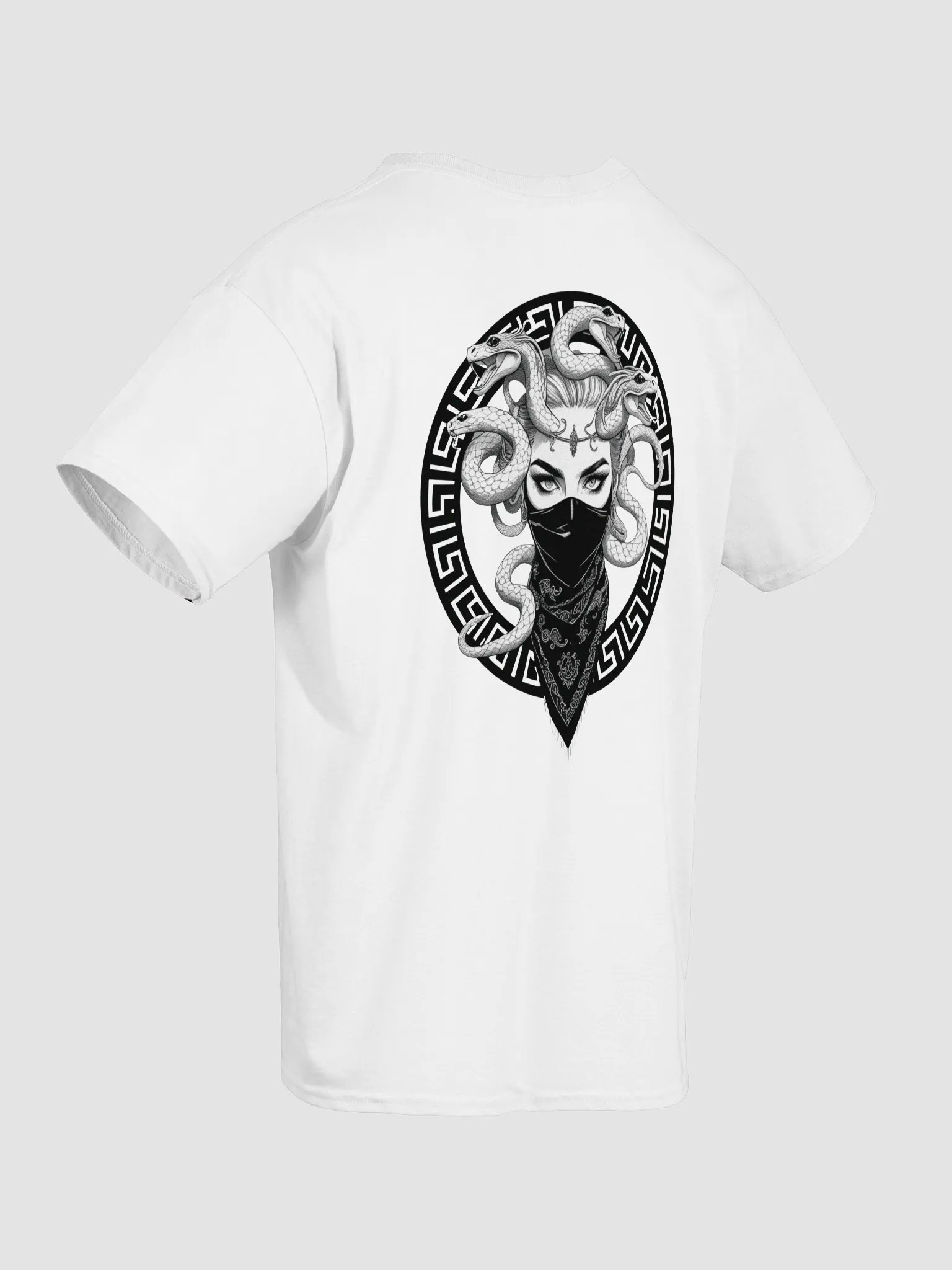 Stone Cold – Medusa Graphic T-Shirt | Streetwear Print Tee | Unisex Cotton T-Shirt product image (6)