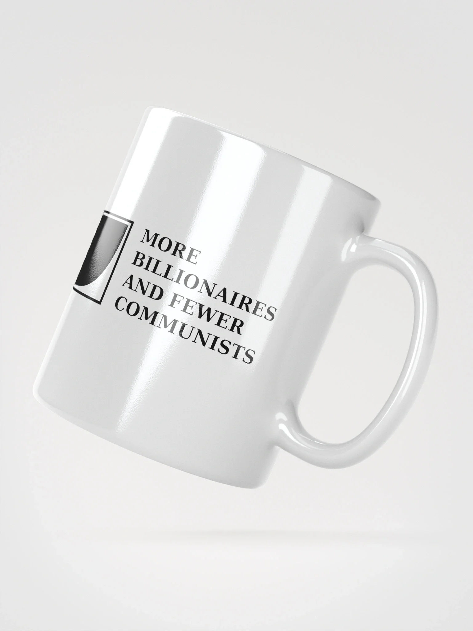 More Billionaires and Fewer Communists White Mug product image (5)