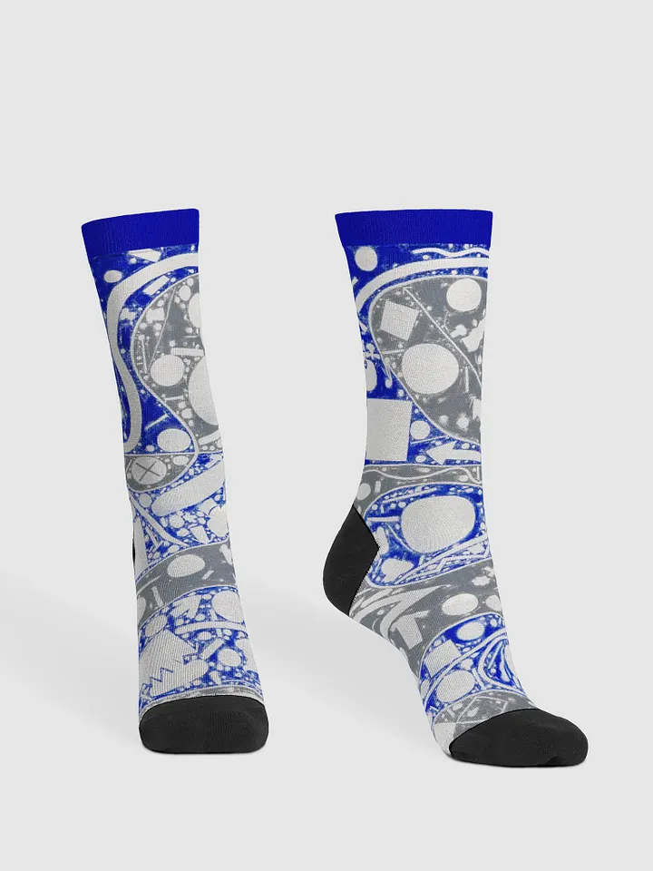 Cartoon Crankshaft Crew Socks 2 product image (1)