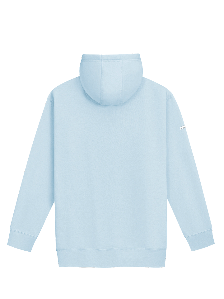 HNF Heart Premium Comfy Hoodie | Cyan Logo product image (2)