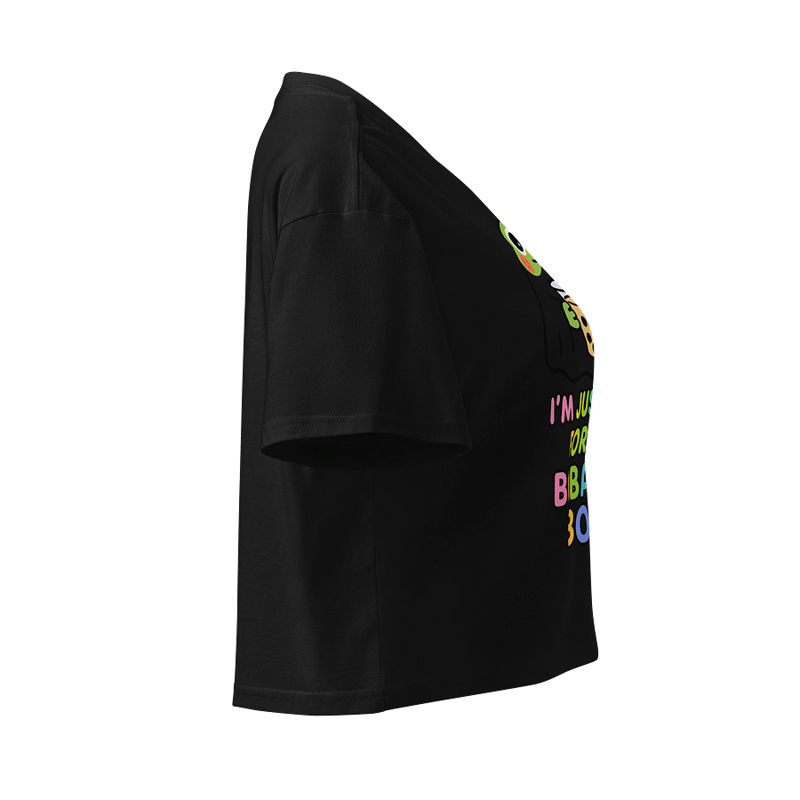Boba and Boos Frog Cropped Tee | Kawaii Halloween | Leaf & Lee product image (4)