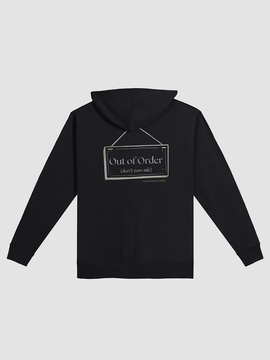 “Out of Order” Zip-Up Hoodie product image (3)